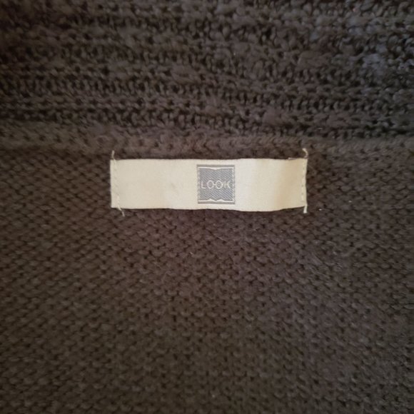 Brown sweater/shawl - Picture 3 of 3